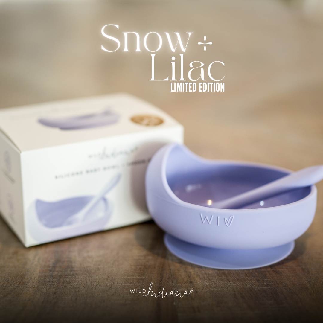 Silicone Bowl Set - Suction bowl for baby by Wild Indiana