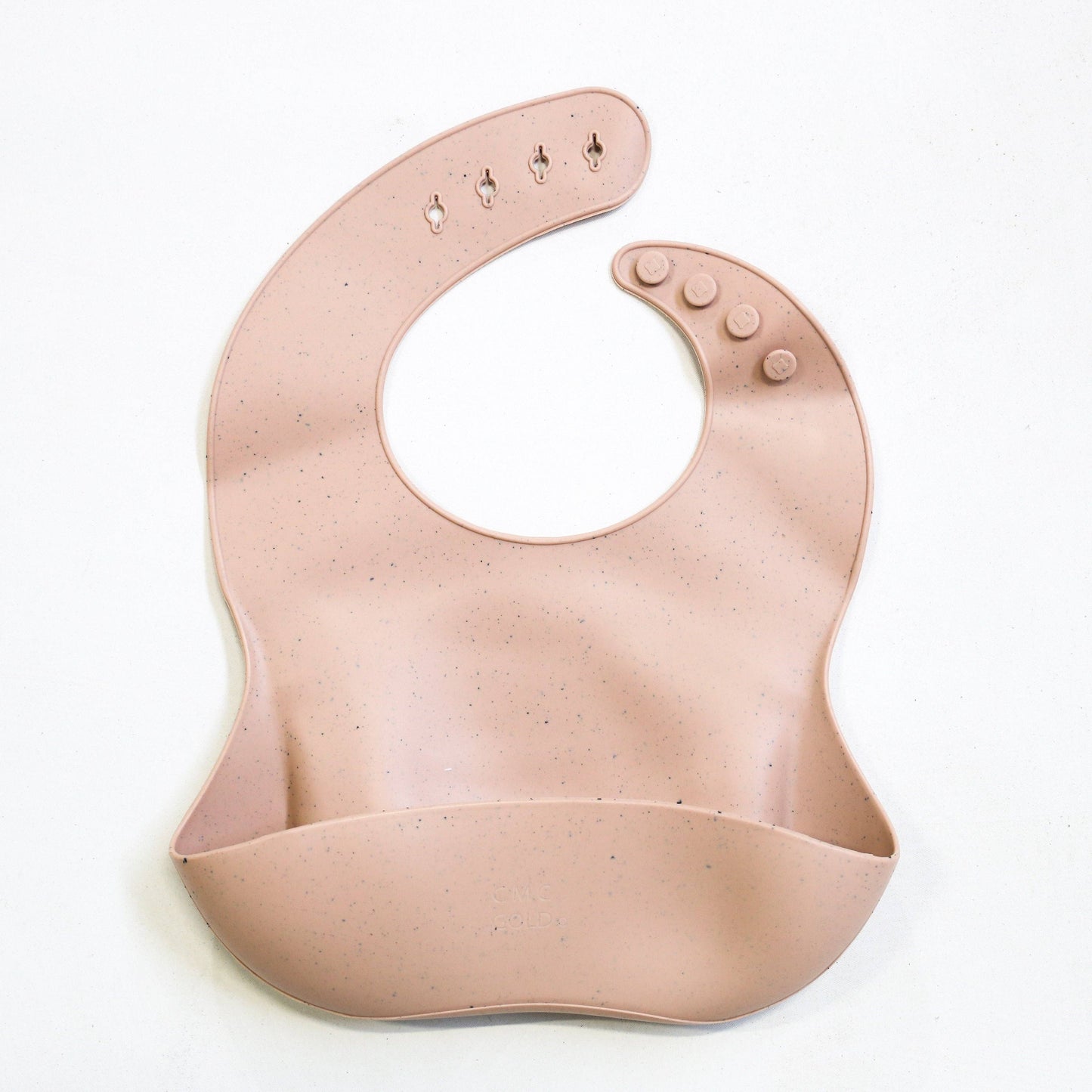 CMC GOLD - Silicone Bib | Speckled Sage