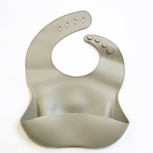 CMC GOLD - Silicone Bib | Speckled Sage